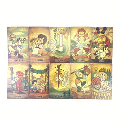 Tarot Cards Mysterious Magic Legends 78 Cards Board Game Divination