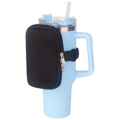 Water Bottle Pouch for 40oz Tumbler, Phone Pocket, Arm Band, Coin Holder