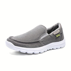Men's Slip on Canvas Shoes Comfy Walking Shoes
