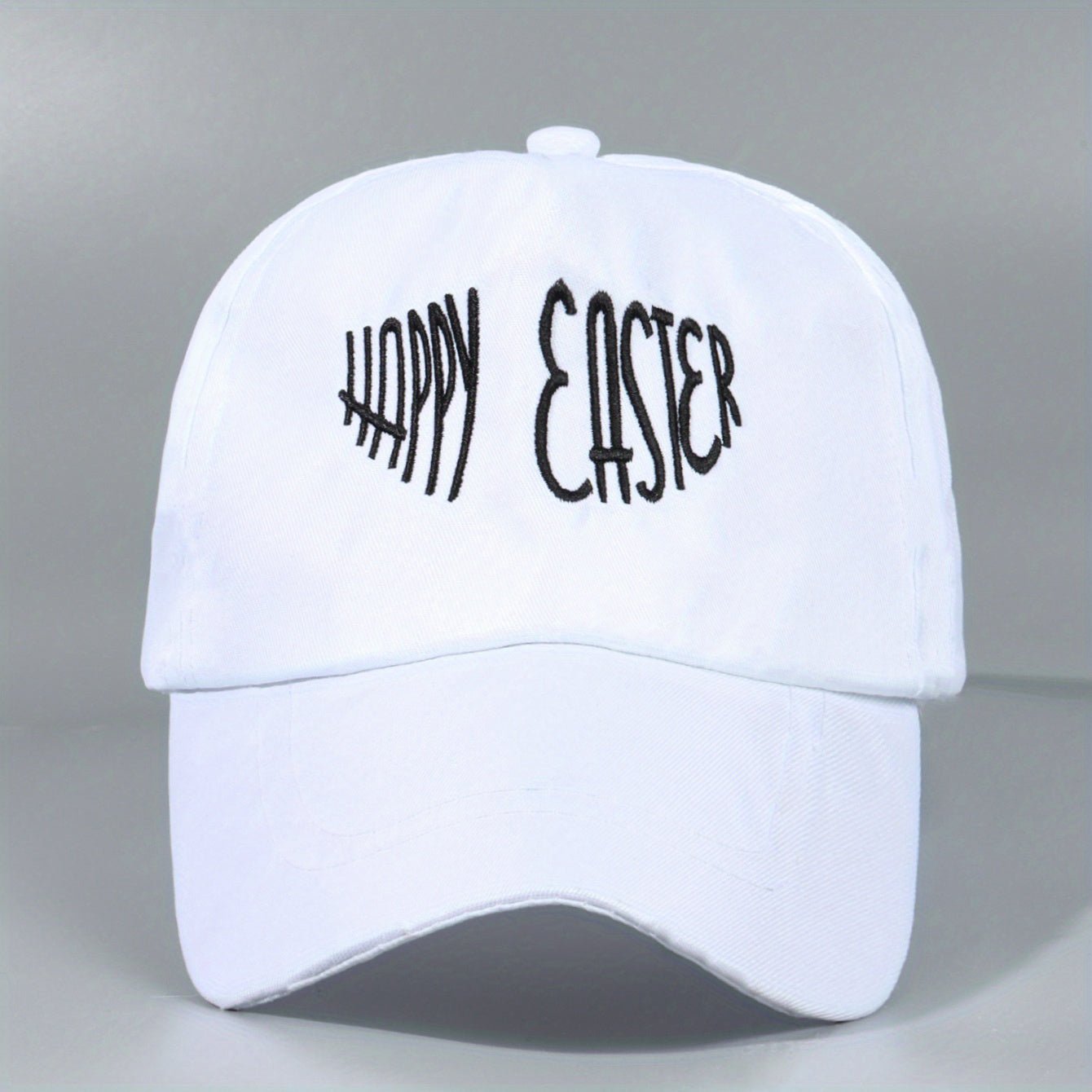 Happy Easter Baseball Cap Embroidered Sun Hat