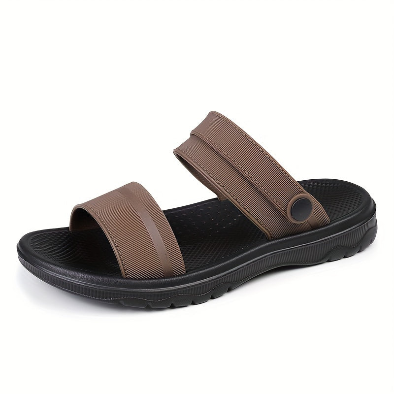 Men's Lightweight Non Slip Sandals Quick Drying Comfy Beach Shoes