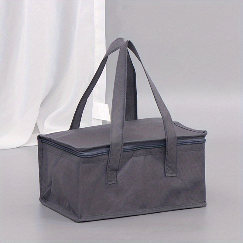 Foldable Insulated Lunch Bag Reusable Cooler Lunch Box Waterproof Bento Bag