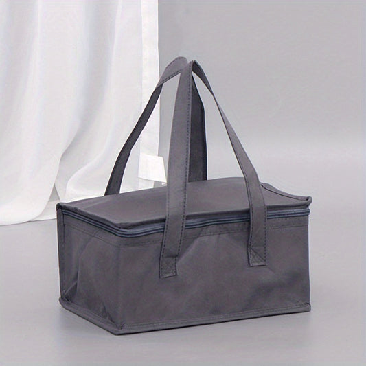 Foldable Insulated Lunch Bag Reusable Cooler Lunch Box Waterproof Bento Bag