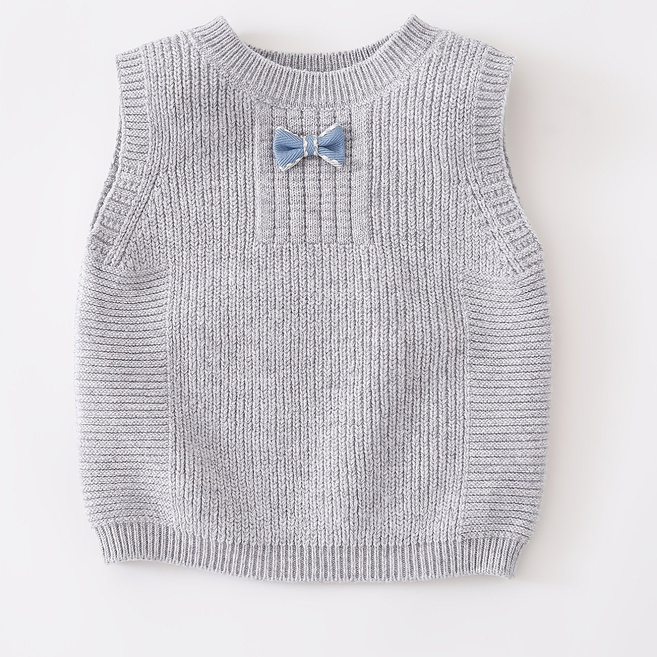 Baby Boys Knit Sweater Vest for Autumn and Spring