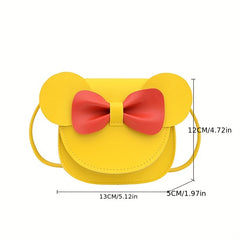 Kids Bow Backpack Messenger Bag Coin Purse Girls Mini Backpack