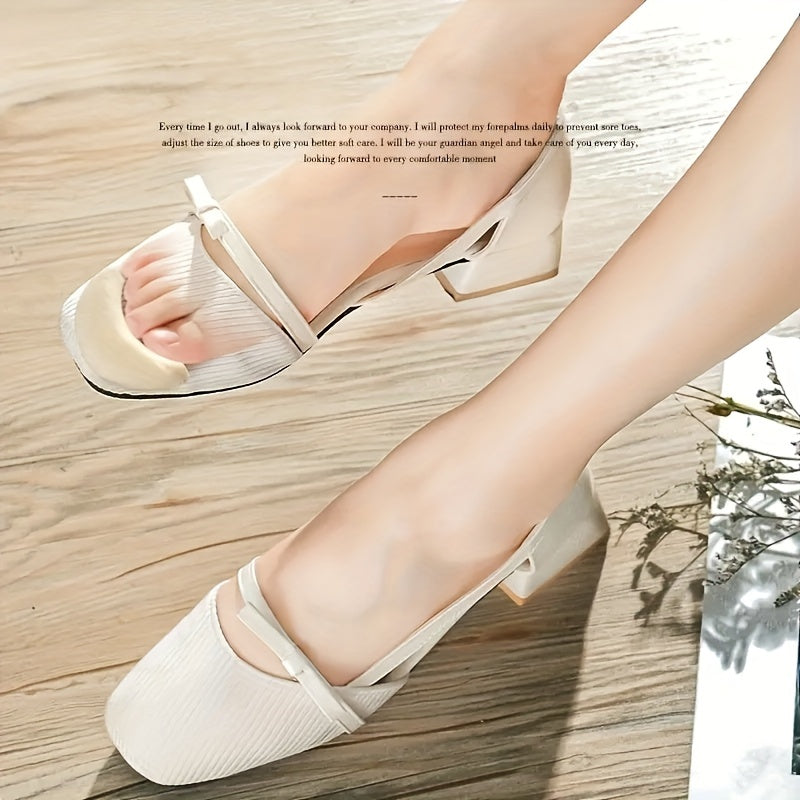 Sponge Toe Plugs for Shoes Big Long Toe Anti-wear Non-slip Pads