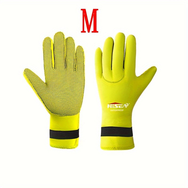 HISEA Diving Gloves 3MM Neoprene Winter Warm Gloves