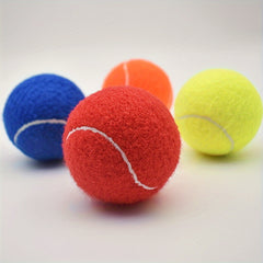 4pcs Colorful Tennis Balls High Elasticity Durable for Beginner Training