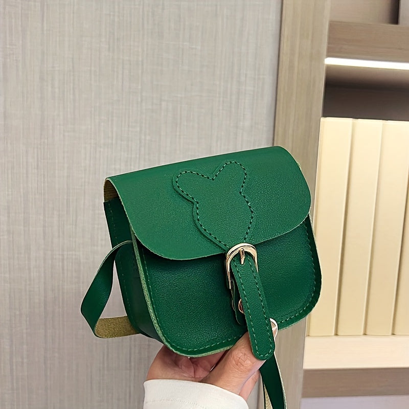 Kids PU Leather Crossbody Bag Mini Coin Purse for Girls