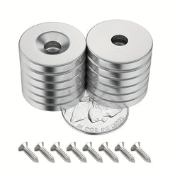 12pcs Heavy Duty Ring Neodymium Magnet 20x3mm