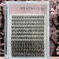 240 Clusters 30D False Eyelashes DIY Extensions D Curl Long Lashes Faux Mink