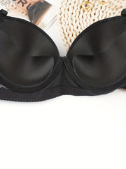 Lace Push Up Bra Comfy & Breathable Everyday Bra Women's Lingerie