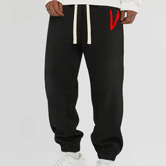 Graphic Print Men's Street Style Loose Fit Sweatpants