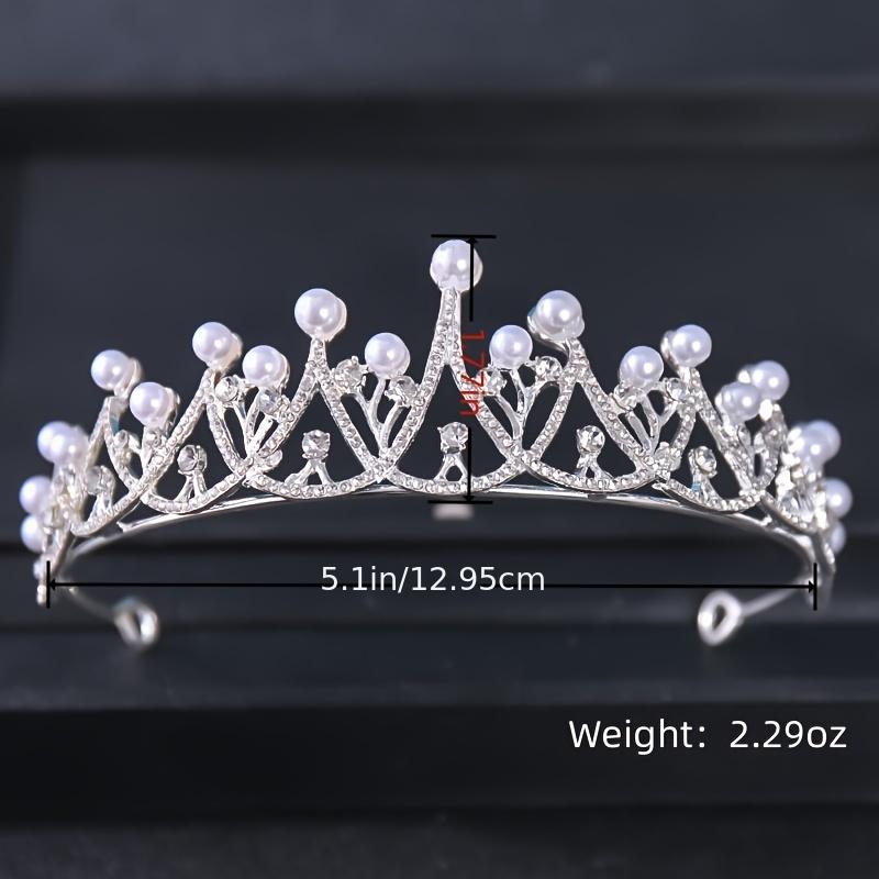 Rhinestone Bridal Crown Tiara for Wedding & Party