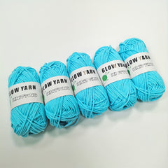 50g Luminous Yarn Glow In The Dark Cotton Yarn for Knitting