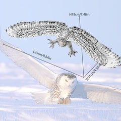 Piececool 3D Metal Puzzle Snowy Owl Model Kit