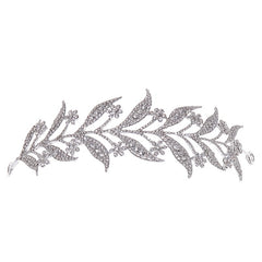 Rhinestone Leaf Hair Vine Bridal Tiara Wedding Hair Pin