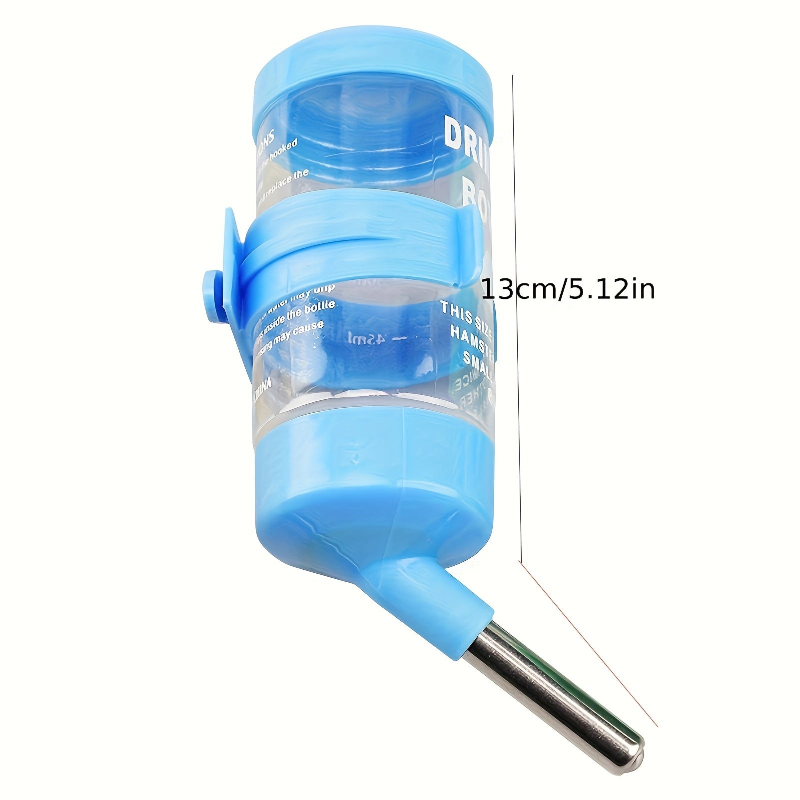 Hamster Water Bottle Dispenser Hanging Pet Drinking Bottle 80ml 125ml