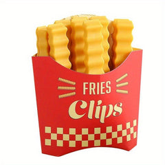 12pcs French Fries Sealing Clip Milk Powder Snack Clip Household Sealing Strip