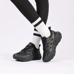 Women's Shock Absorption Running Shoes, Height Increased Platform