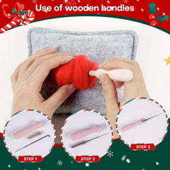 Wool Felt Kit Hand Christmas Decoration Material Package