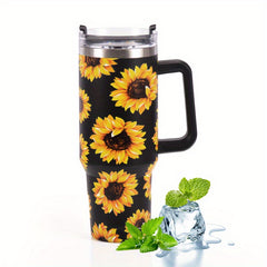Colorful Stainless Steel Ice Tumbler with Straw for Outdoor Travel