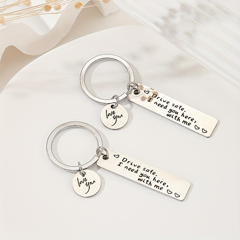 Stainless Steel Keychain Holiday Gift