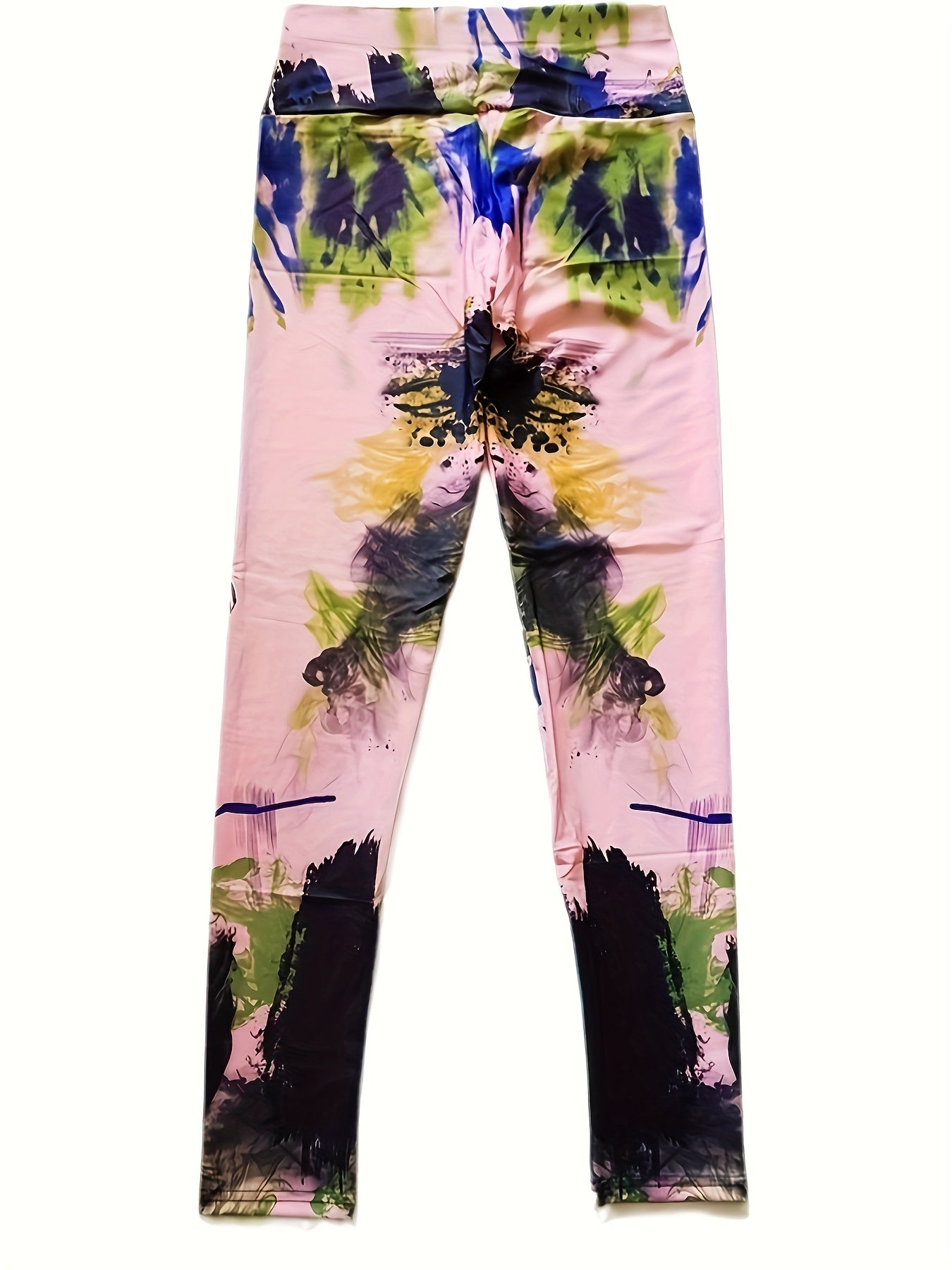 Tie Dye Print High Waist Yoga Legging Women's Activewear