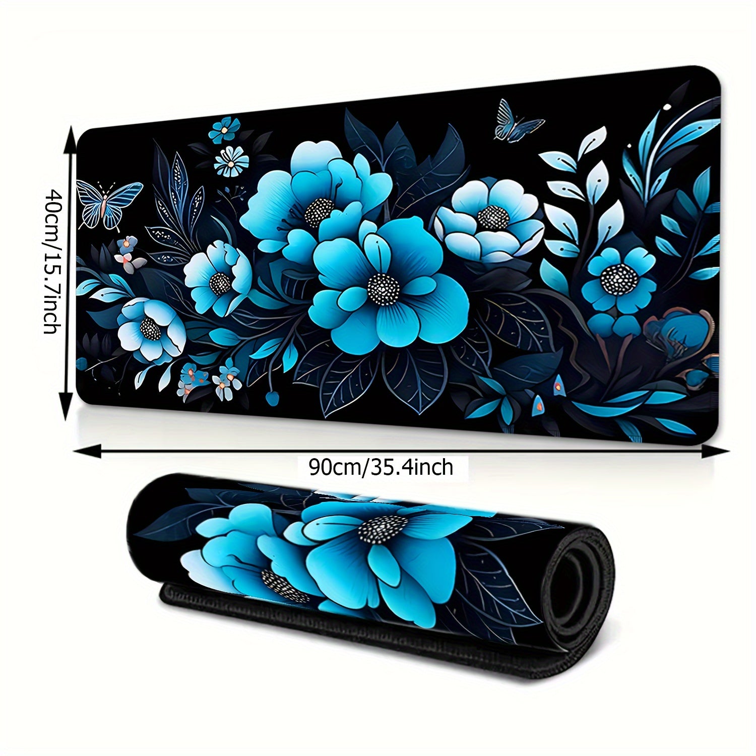 Orchid Butterfly Large Mousepad Keyboard Pad Mouse Mat