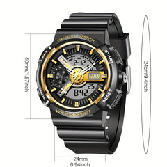 LIGE Kids & Teens Multifunctional Waterproof Watch