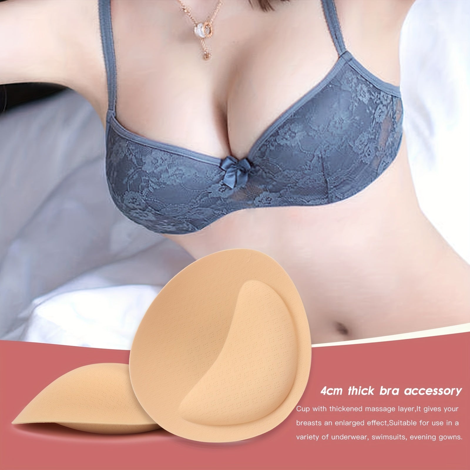 Invisible Bra Insert Pads Enhancer for Women