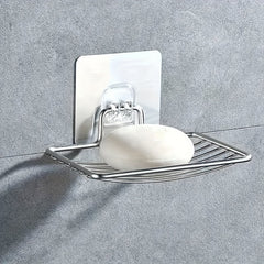 Suction Cup Soap Dish Holder Wall Hanging Bathroom Soap Shelf