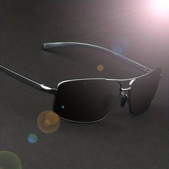 Men's Polarized Sunglasses Aluminium Metal Frame UV Protection