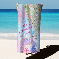 Microfiber Beach Towel Quick Drying 27.5 x 55 Water Absorbent Soft Towel
