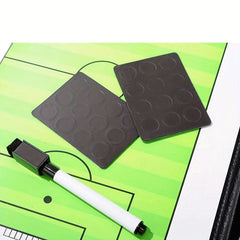Portable Strategy Coach Board Soccer Basketball Coaches Clipboard
