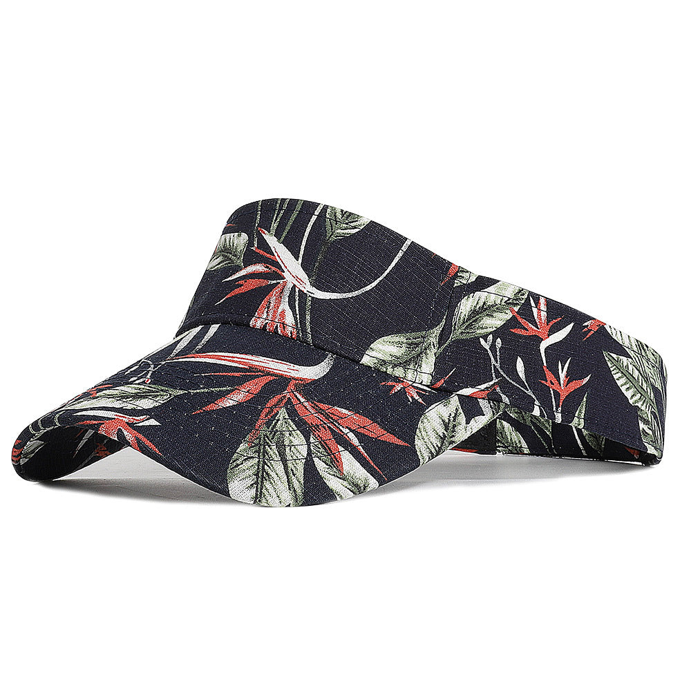 Spring Summer Printed Outdoor Sports Sunshade Baseball Cap