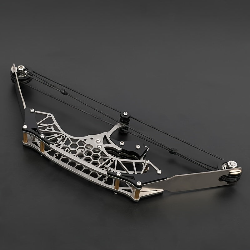 Mini Composite Bow Toy Stainless Steel Pulley Decompression