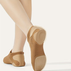 Girl's Solid Ballet Shoes Soft Sole Sneakers