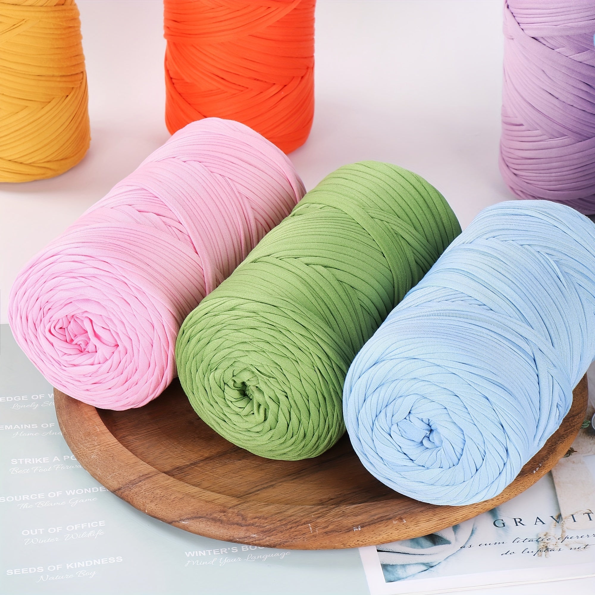 400g Long Cloth Strip DIY Crochet And Knitting Fabric