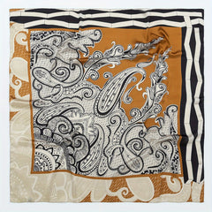 Paisley Bandana Silk Scarf Casual Shawl Wrap Head Wrap Charm