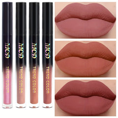 Matte Non Stick Cup Lip Glaze Lipstick & Liquid Eyeshadow Dual Use