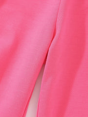 3pcs Girls' Elastic Waist Jogger Sweatpants