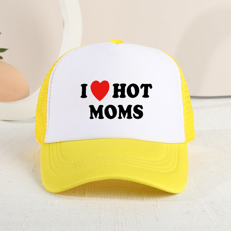 Fashionable Letter Printed Sunscreen Baseball Cap for Outdoor Activities