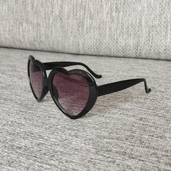 Cartoon Heart Frame Y2K Sunglasses Sun Protection for Kids