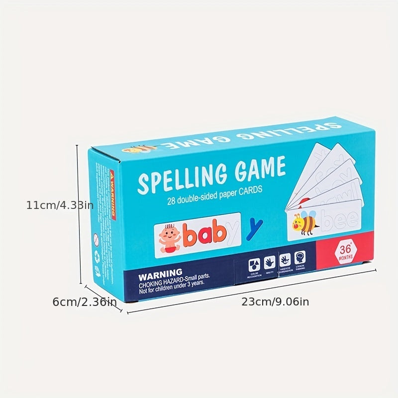 Wooden See And Spell Learning Toy For Kids