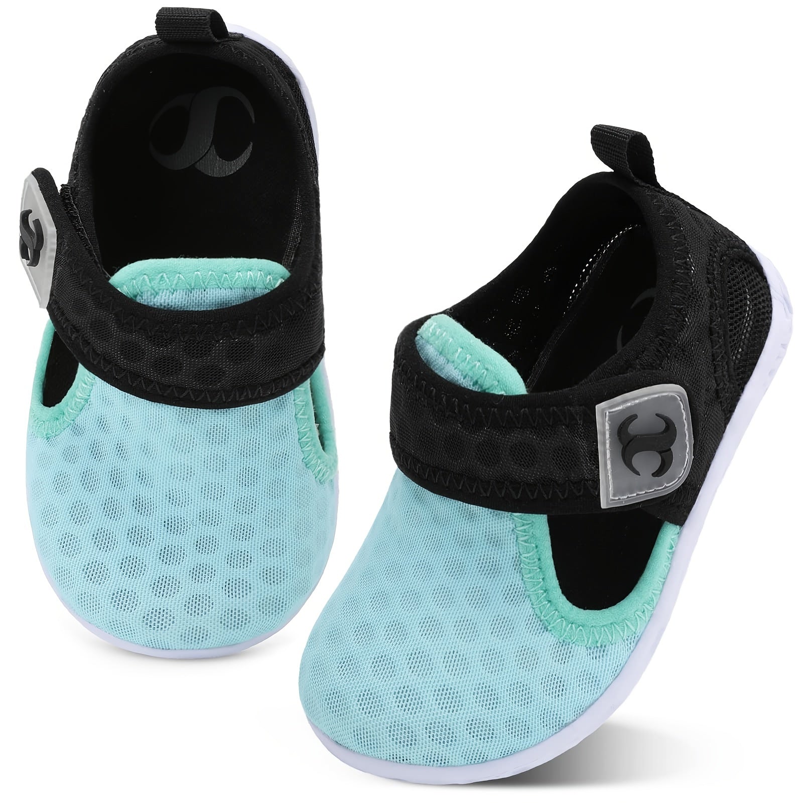 Breathable Mesh Aqua Shoes For Baby Girls - Non Slip Lightweight Wading Shoes