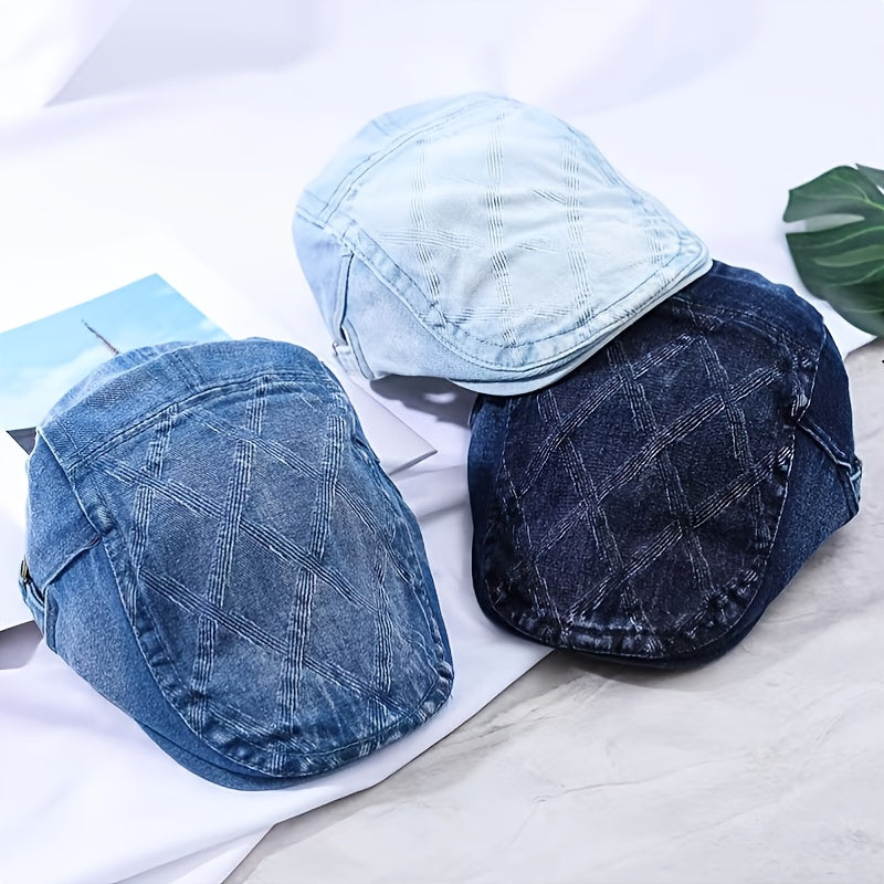 Classic Diamond Pattern Cowboy Bucket Hat