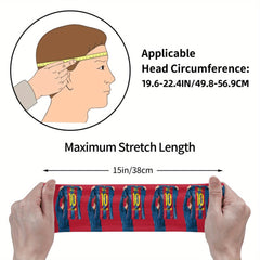 Messi Soccer Jersey Headband Barcelona 10 Non Slip Sport Headband