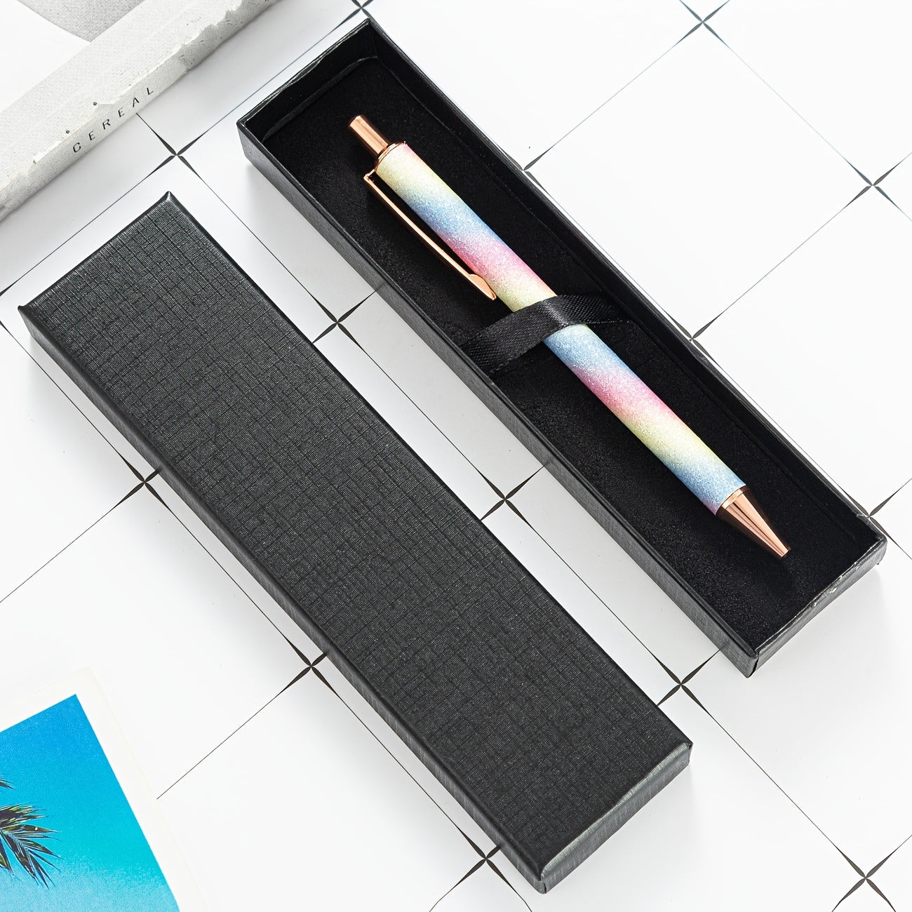 2pcs Tiandi Cardboard Gift Pen Box Ballpoint Pen Packaging Box