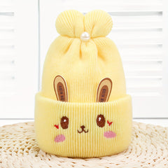 Kids Winter Little Rabbit Beanie Hat